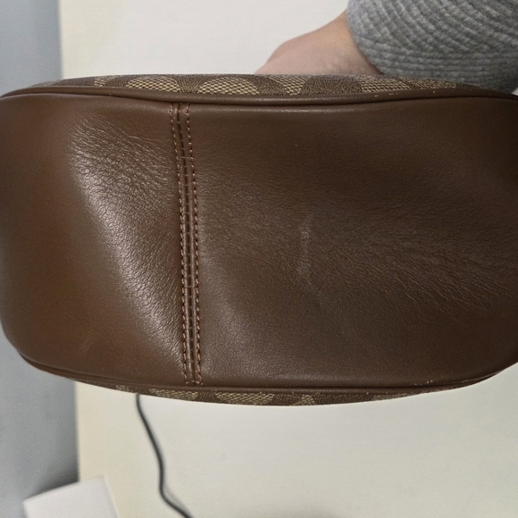 COACH Pace Shoulder Bag In Signature Canvas CT643 Brown/Tan - Picture 8 of 15